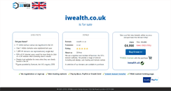 Desktop Screenshot of iwealth.co.uk