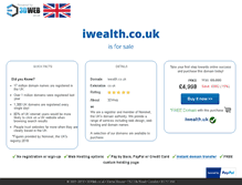 Tablet Screenshot of iwealth.co.uk
